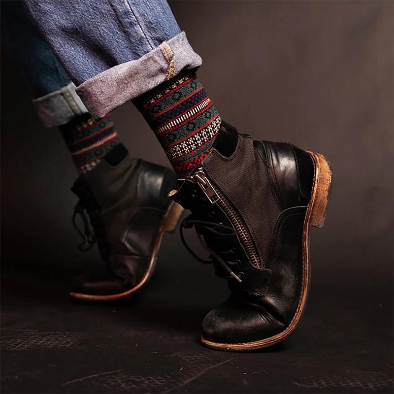 Chaussettes Unisexes De Style Nordique