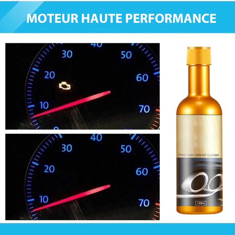 Nettoyant pratique pour échappement de voiture instantané