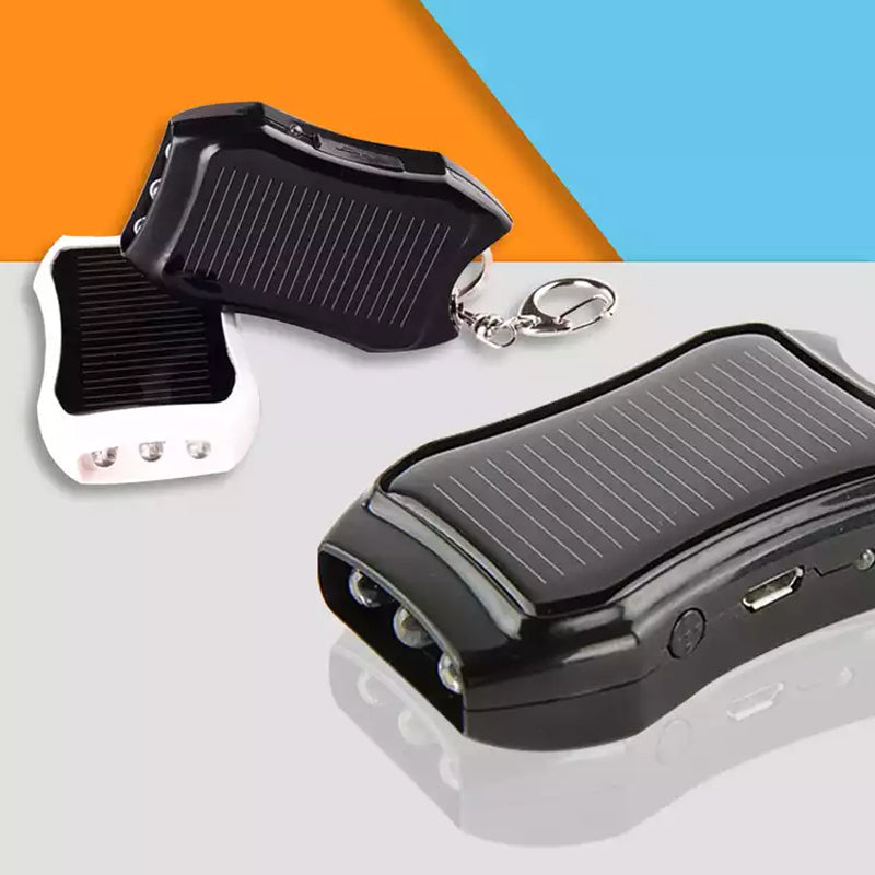 Mini Porte-clés de Banque d’Énergie Solaire