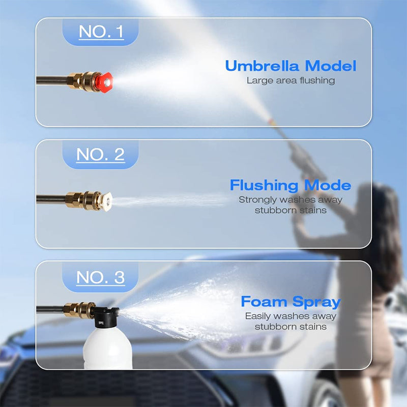 Cordless Portable High Pressure Spray Water Gun(🔥Livraison gratuite🔥)