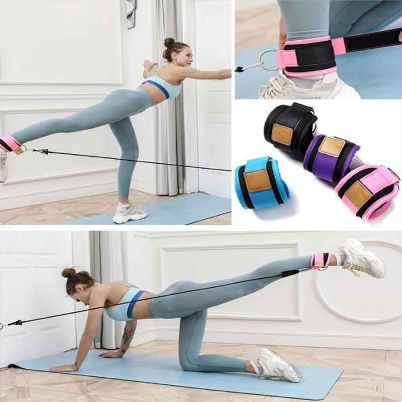 Sangles de câble de cheville rembourrées de musculation