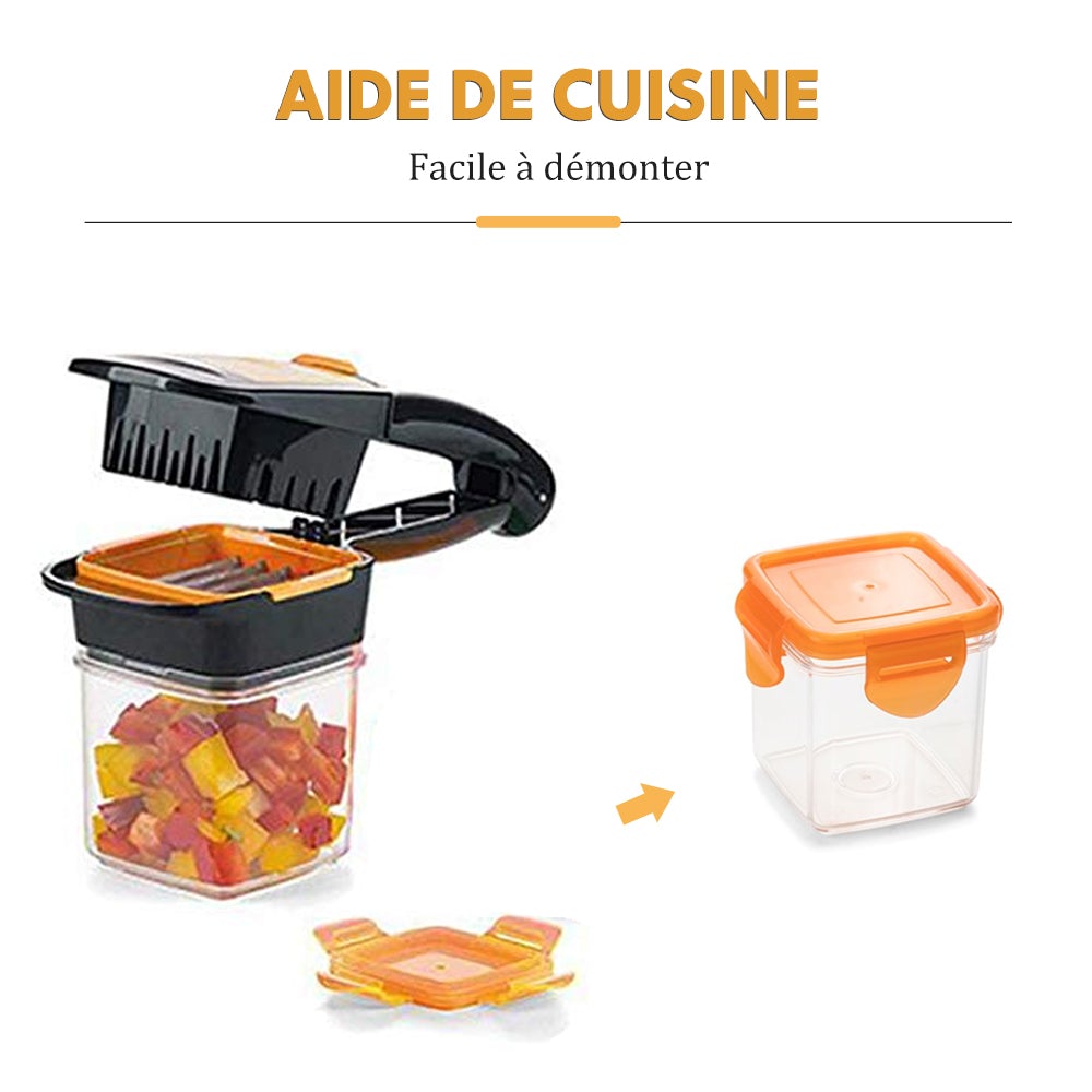 Coupe-fruits et légumes à fonctions multiples - ciaovie