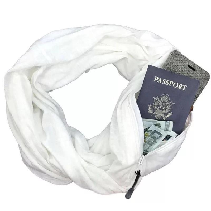 Ciaovie™ Écharpe D'hiver Avec Poche Zippée - ciaovie