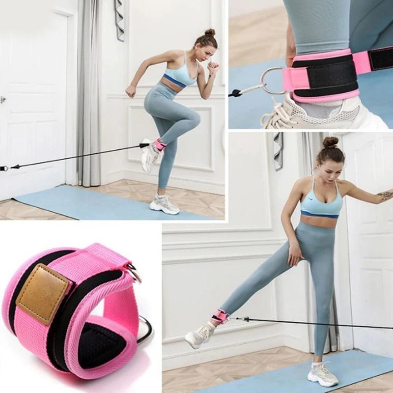 Sangles de câble de cheville rembourrées de musculation