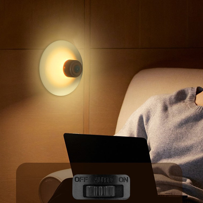 Veilleuse à ventouse à induction rechargeable créative