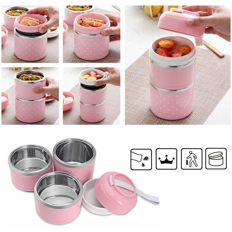 Boîte à Bento En Acier Inoxydable - ciaovie