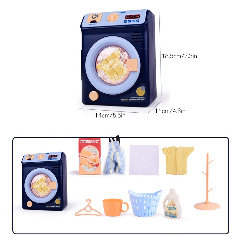 Jouet de machine à laver à tambour électrique