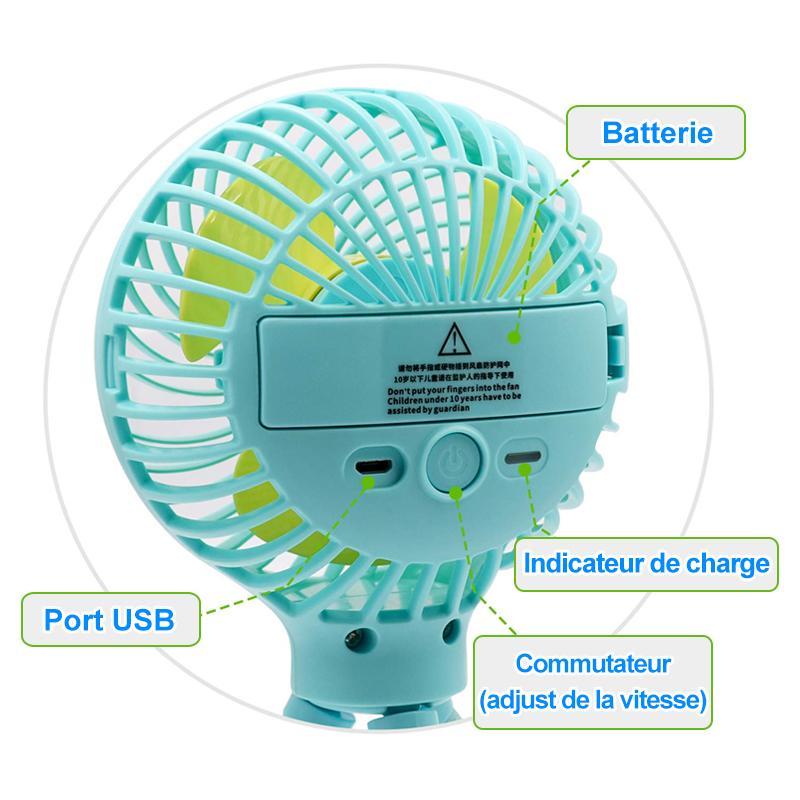 Ciaovie™ Mini Ventilateur Portatif Déformable - ciaovie