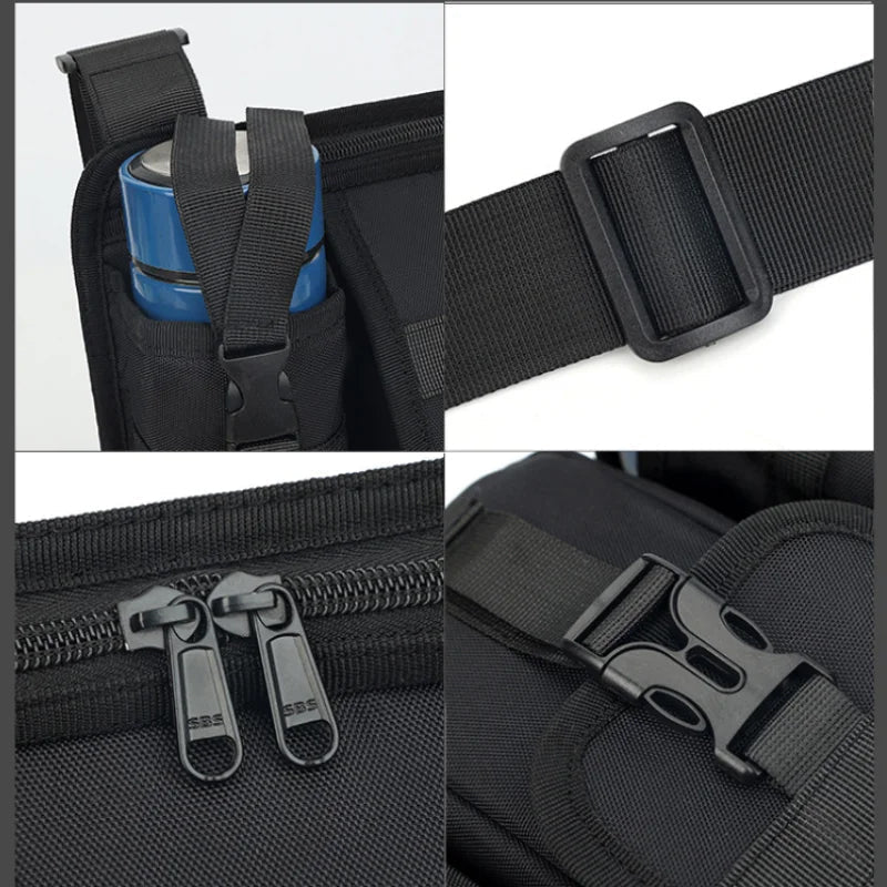 Sac de voyage extérieur d'âge moyen et âgé