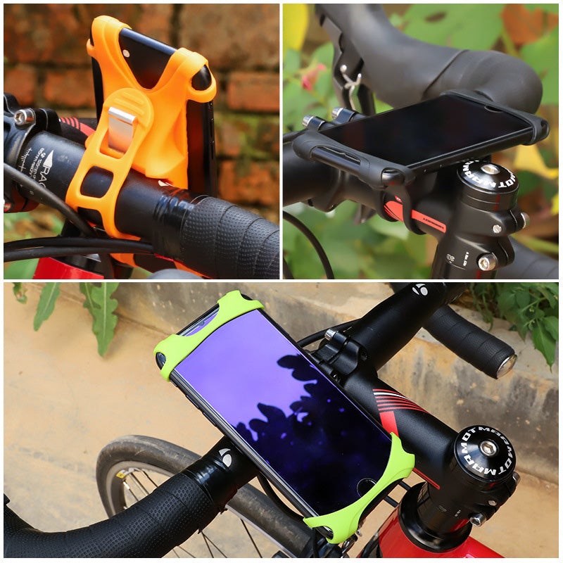 Support de Téléphone de Vélo Universel en Silicone Antidérapant Réglable - ciaovie