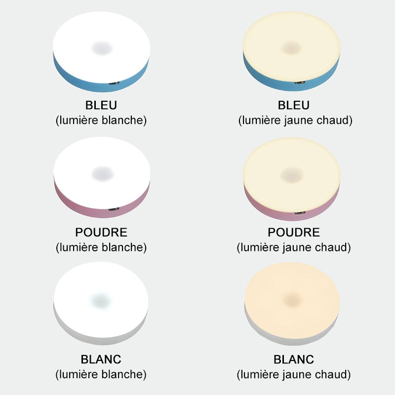 Veilleuse tactile portable - ciaovie