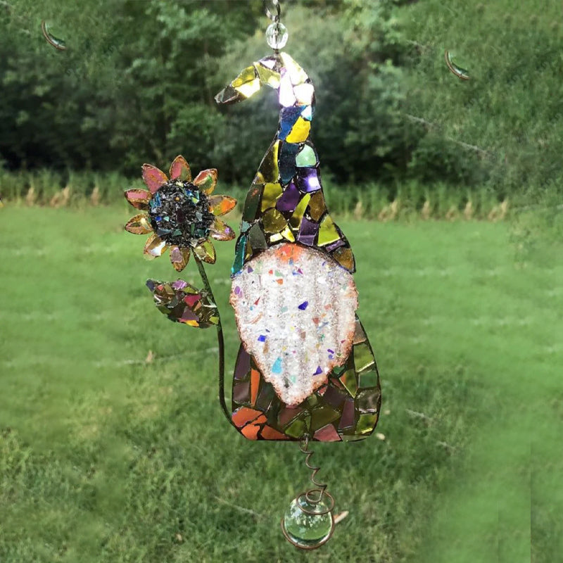 Attrape-soleil acrylique nain de jardin