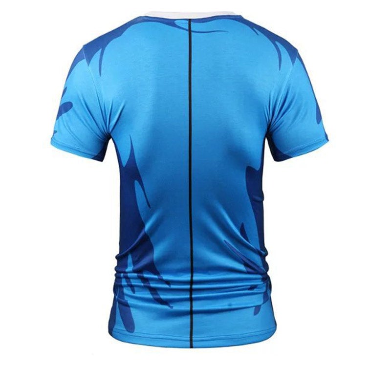 T-shirt de Deux Pièces Faux Imprimés en 3D pour Hommes - ciaovie