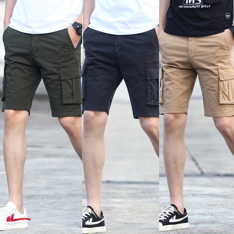 Shorts Cargo Décontractés pour Hommes Multi-poches - ciaovie