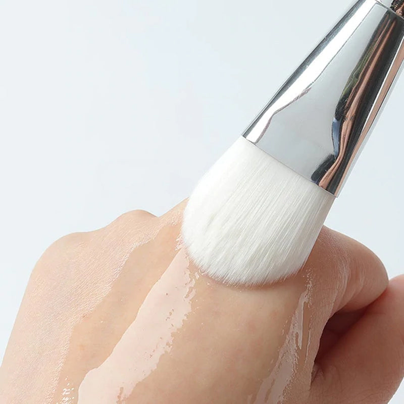 Outils de beauté : Récipient de distribution et pinceau pour masque