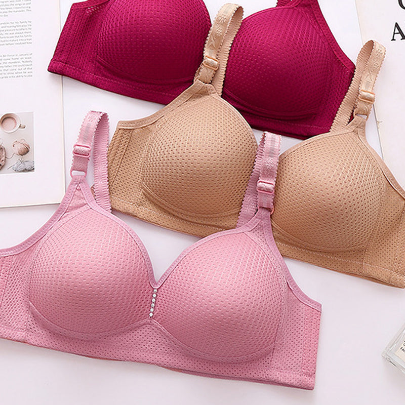 Soutien-gorge sans armature confortable grande taille