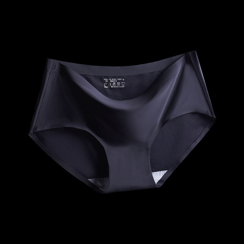 Sous-vêtement/Culotte Respirant en Soie Glacée pour Femmes