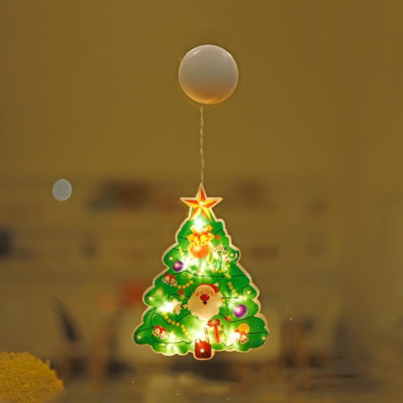Lumières Décoratives de Ventouse de Fenêtre de Noël