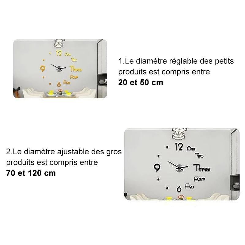 DIY Horloge Murale Numérique - ciaovie