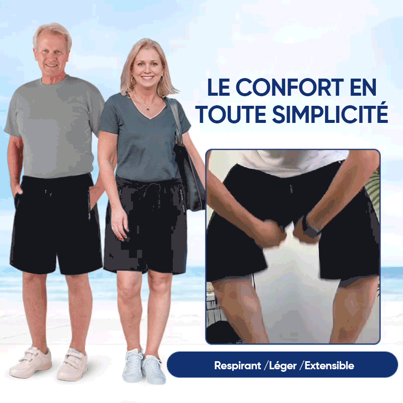 Pantalon de plage en soie Ice