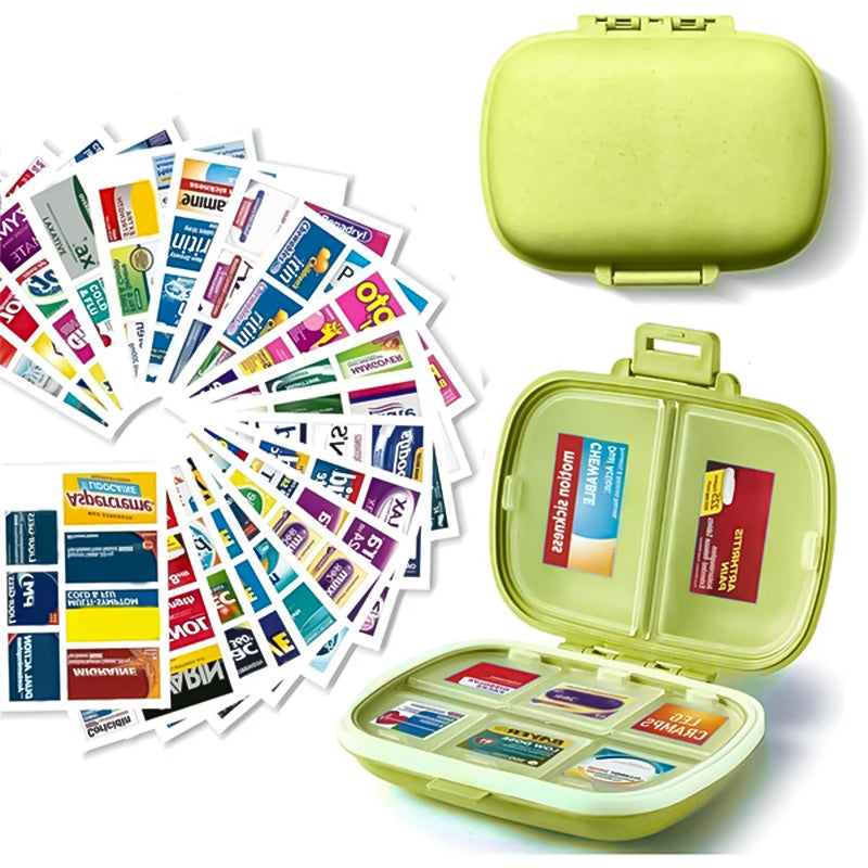 Organisateur de pilules pour pharmacie de poche DIY