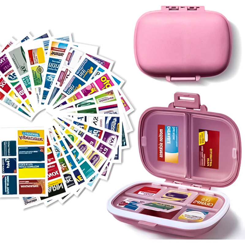 Organisateur de pilules pour pharmacie de poche DIY