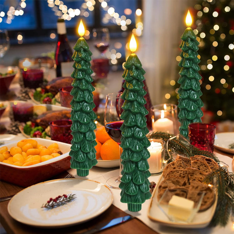 Bougies LED pour sapin de Noël