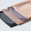 Chaussettes antidérapantes en soie cristalline invisibles pour femmes
