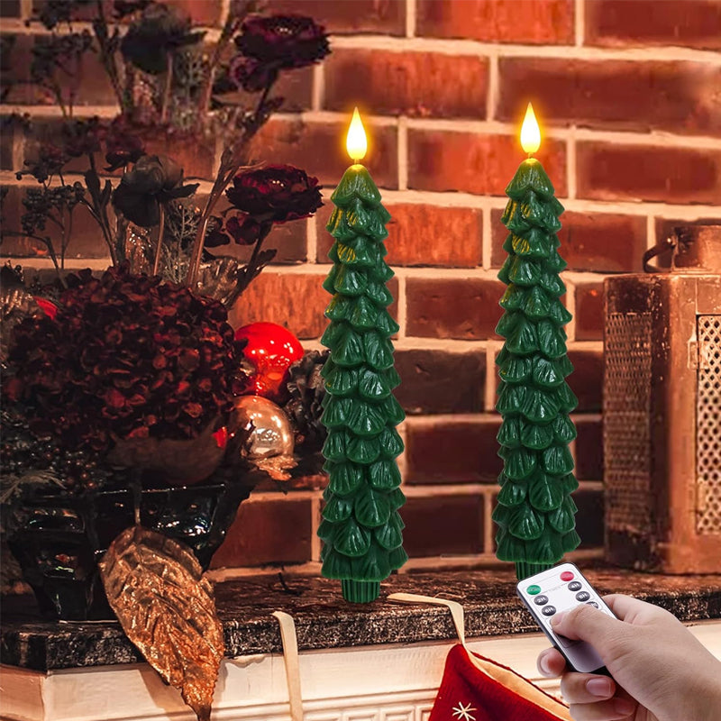 Bougies LED pour sapin de Noël