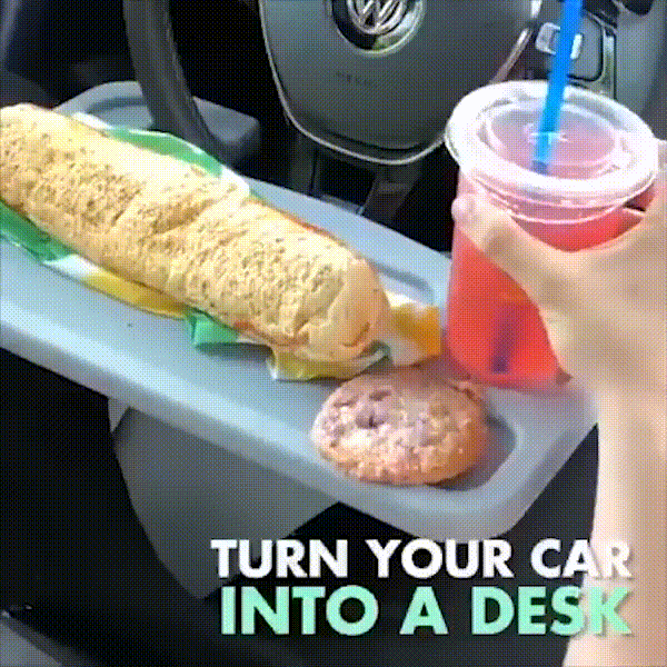 Porte-volant de voiture multifonctionnel