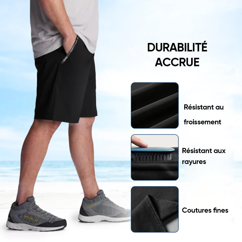 Pantalon de plage en soie Ice