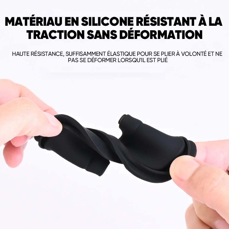 Couvercle de protection en silicone pour loquet de porte de voiture (4Pièces)