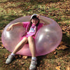 Balle à bulles gonflable indéchirable