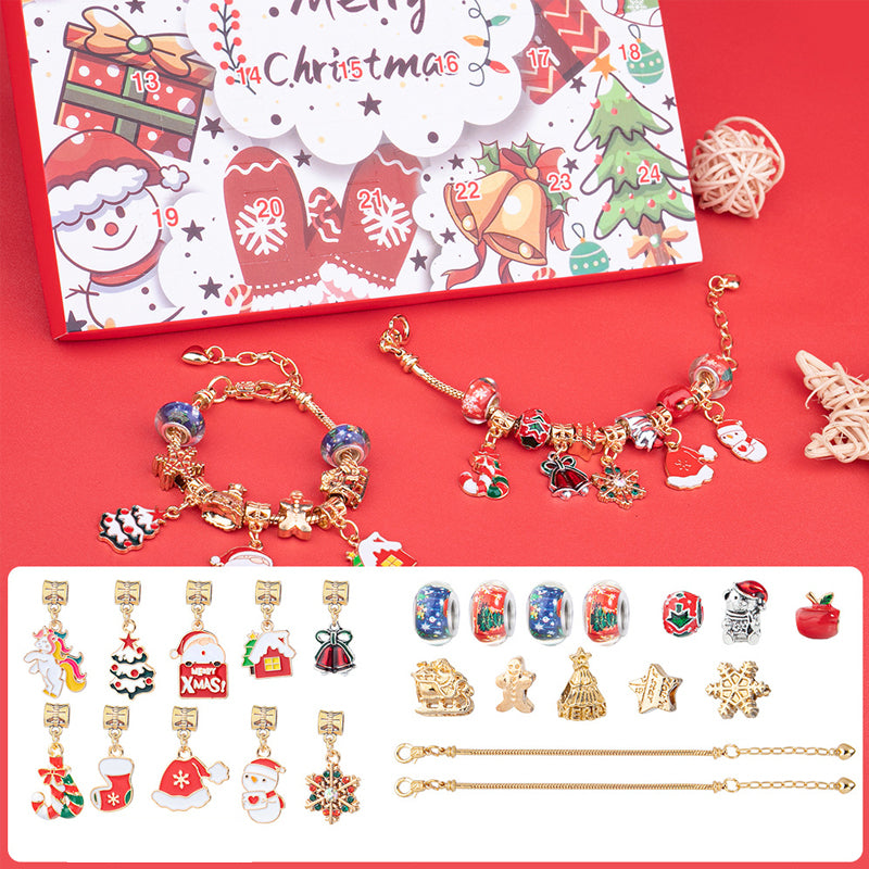 Set de bracelets de Noël DIY