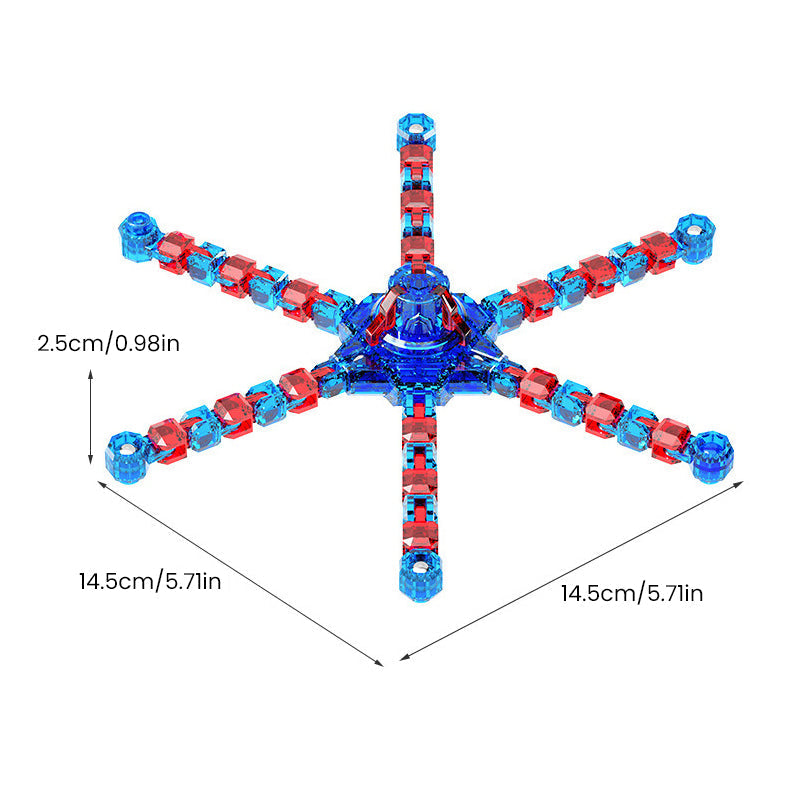 Jouet transformable pour soulager le stress de l'anxiété du bout des doigts
