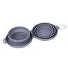Ensemble de Gamelle Pliable de Voyage en Silicone pour Chien