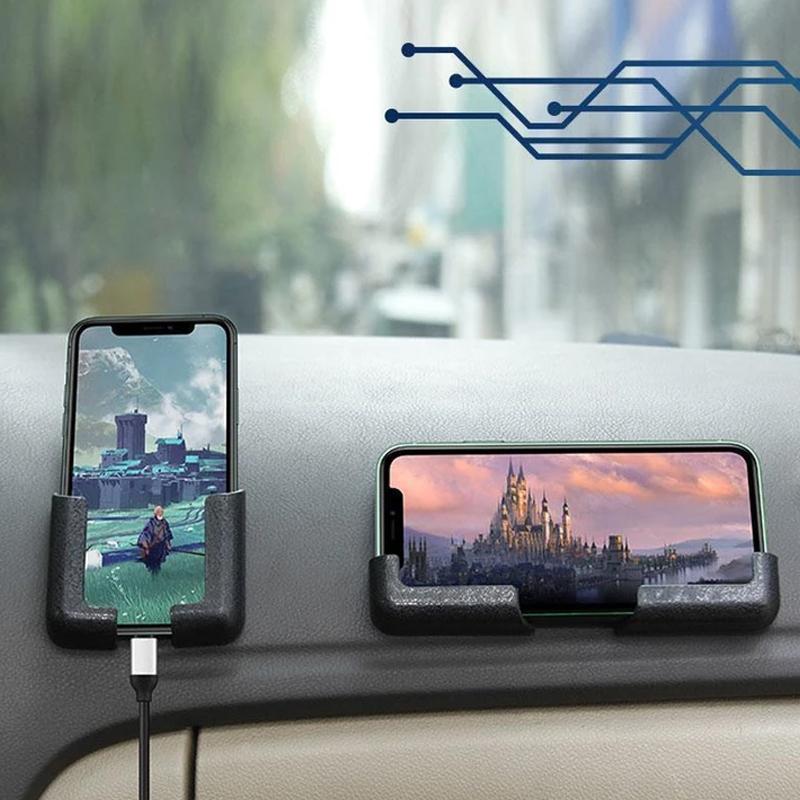 Collez le support de téléphone partout