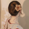 Épingles à Cheveux à Fleurs en Peluche Élégantes