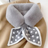 Écharpe en Peluche Épaisse Tout-en-un