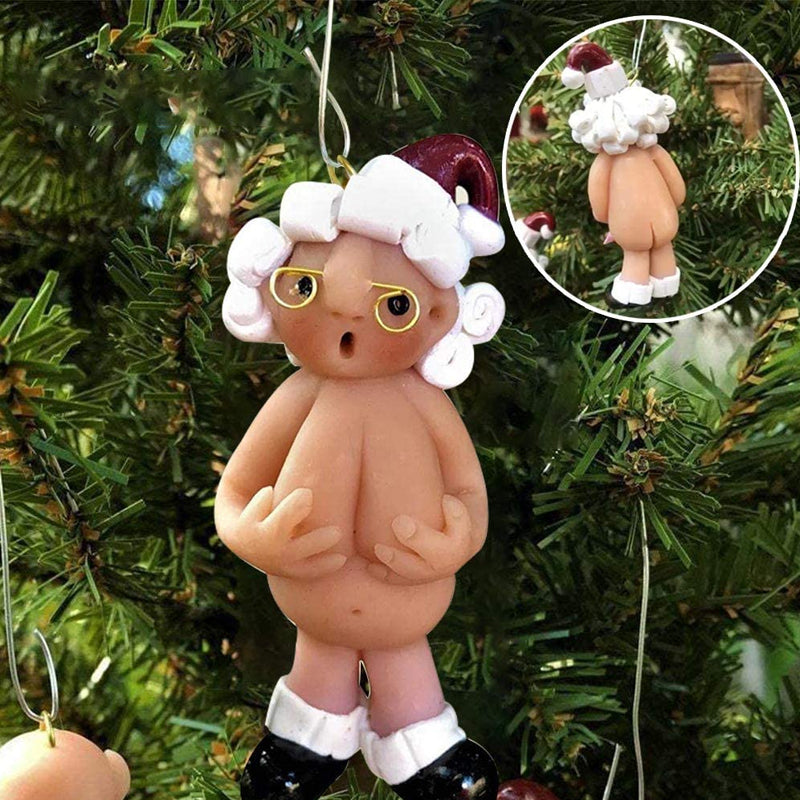 Pendentif Père Noël 2022 Nouvel An Résine Décoration de Noël