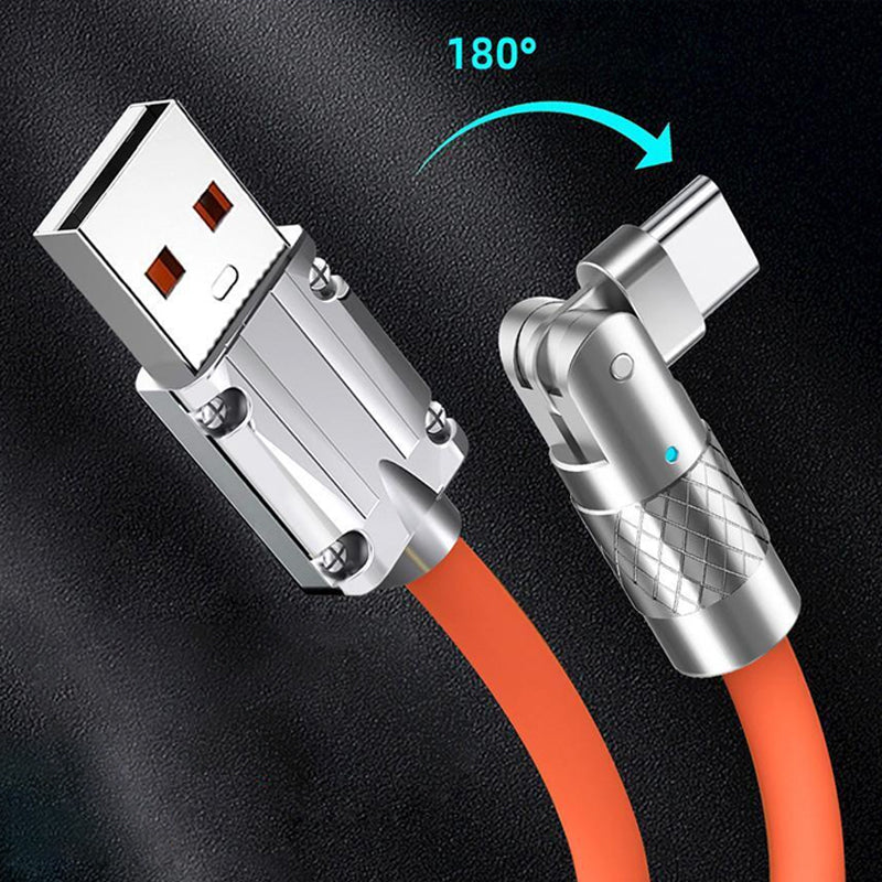 Câble de Charge Rapide Rotatif à 180°