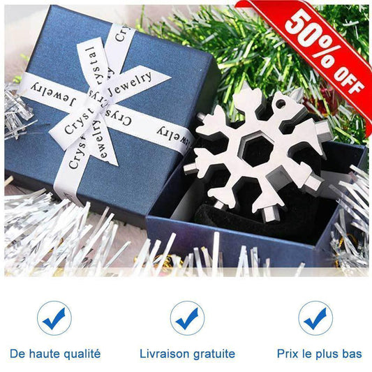 Ciaovie™ 18-in-1 Flocon de Neige  Multi-outil Coffret Cadeau - ciaovie