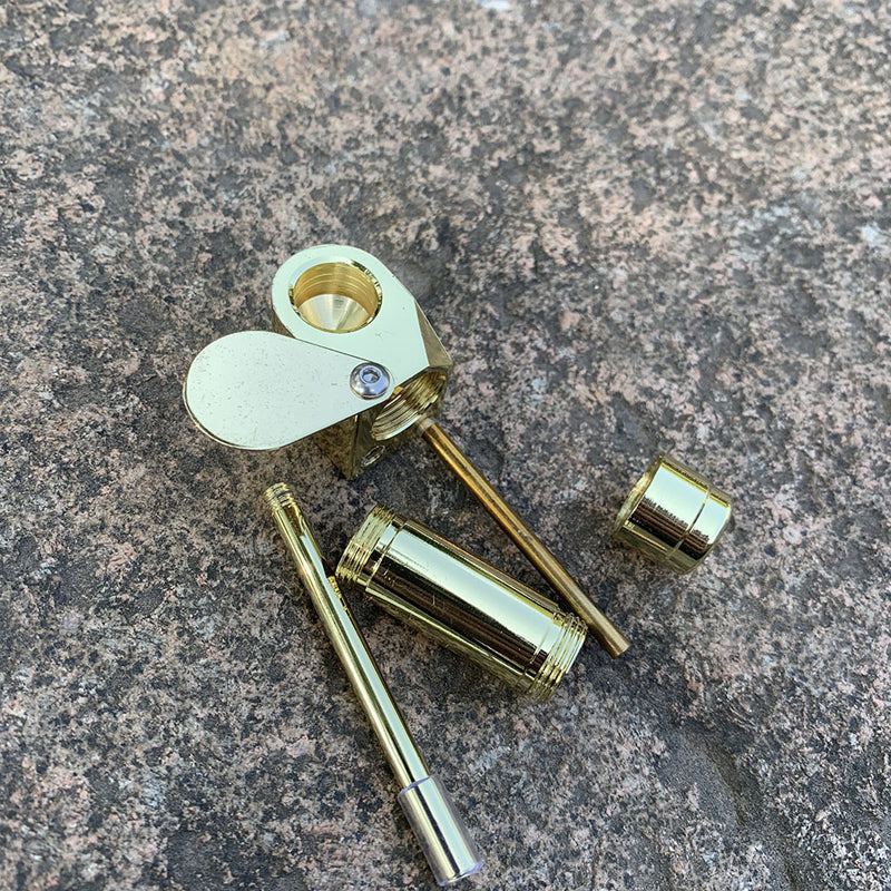 Ensemble de fumeur en laiton