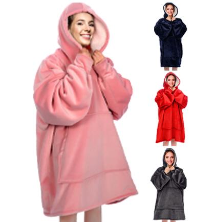 Couverture à capuche confortable Sweat-shirt surdimensionné pour adultes et enfants