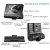 Enregistreur de Conduite avec 3 Lentilles HD - ciaovie