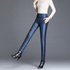 Pantalon femme taille haute en duvet - ciaovie