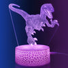 Veilleuse LED couleur dinosaure à télécommande multi-styles