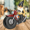 Statue Nain Motard