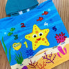 Serviette de bain dessin animé pour enfants