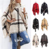 Ciaovie™ Pull châle à Carreaux - ciaovie